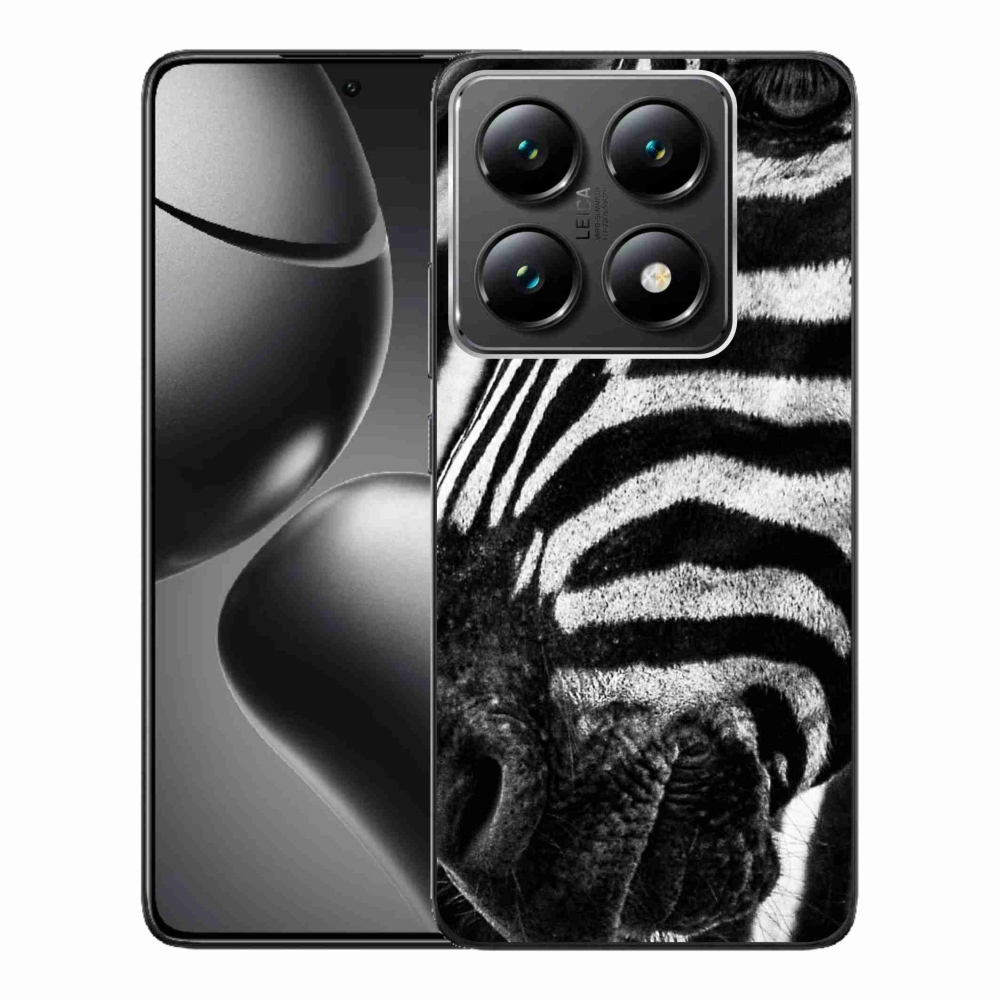 Gél borítás mmCase a Xiaomi 14T Pro készülékhez - zebra