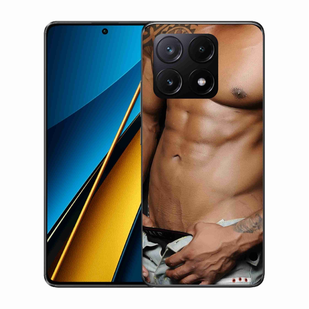 Gél borítás mmCase a Xiaomi Poco X6 Pro 5G számára - szexi férfi