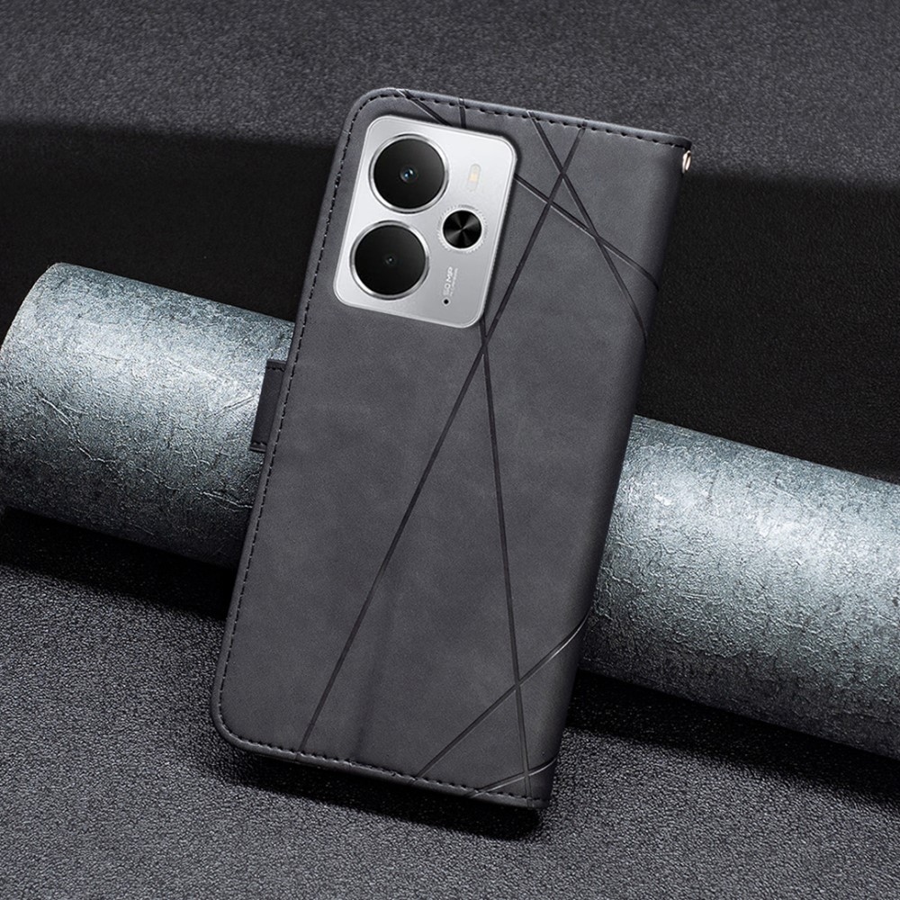 COLOR BNF könyvtáska a Realme 14 5G készülékhez - szürke