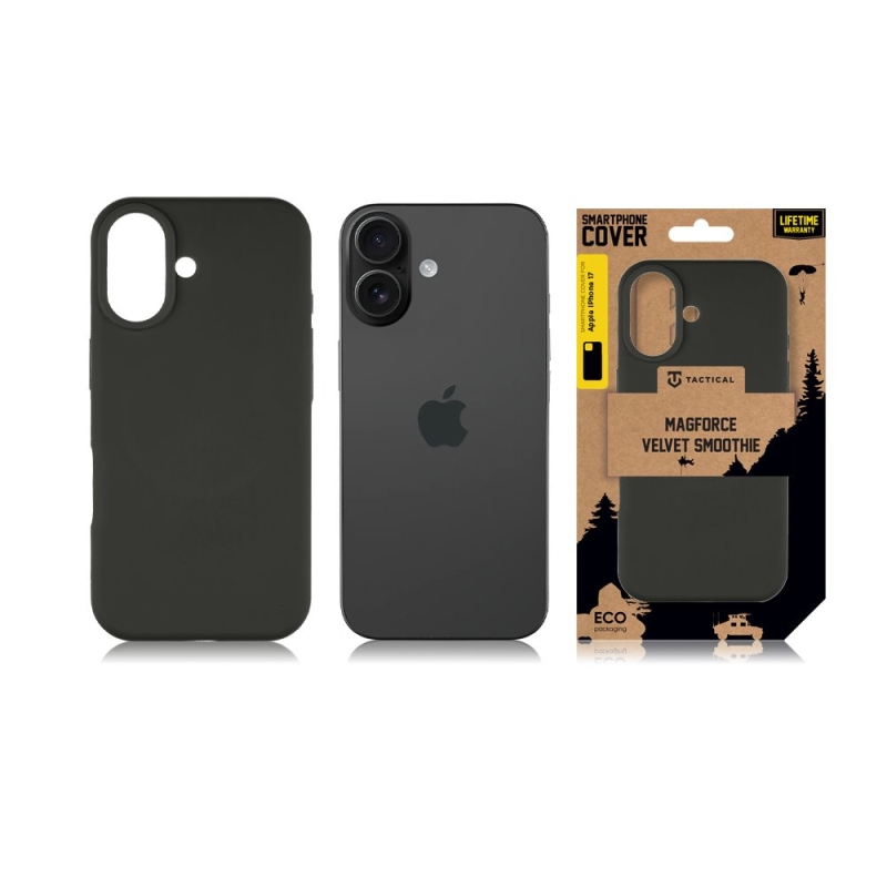 Taktikai MagForce bársony Smoothie borító az Apple iPhone 17 Bazooka készülékhez