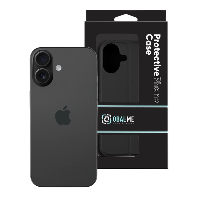 OBAL:ME SmoothTouch tok az Apple iPhone 17 készülékhez Fekete