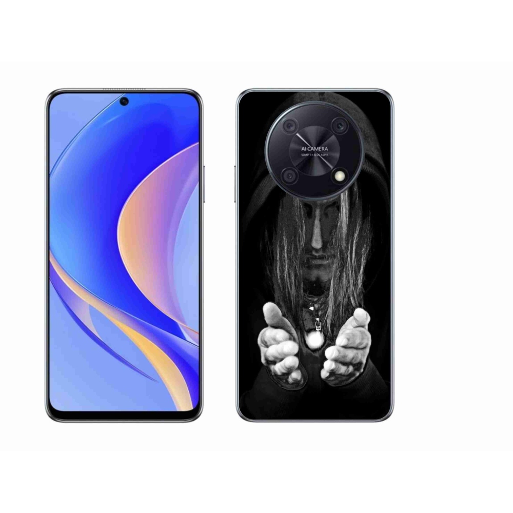 Gél borítás mmCase a Huawei Nova Y90-en - titokzatos személy