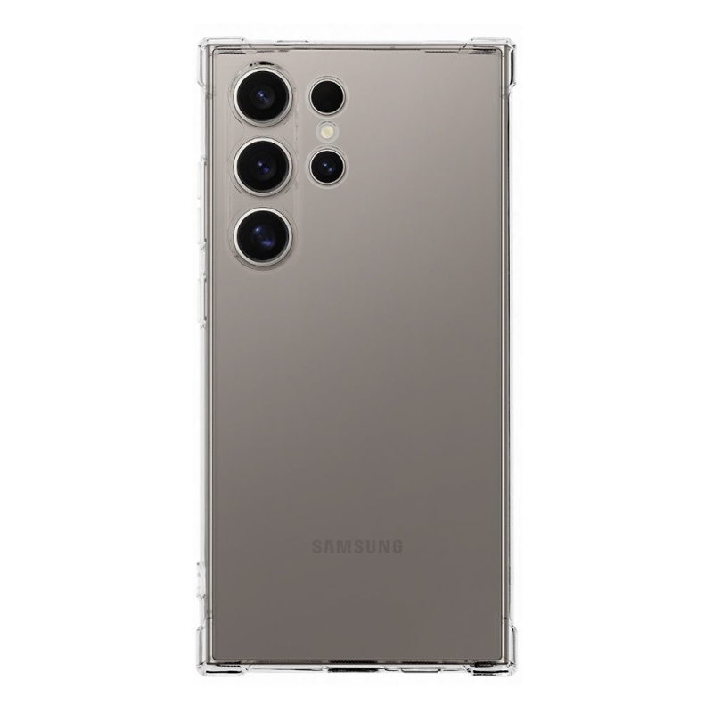 Taktikai TPU Plyo Cover for Samsung Galaxy S24 Ultra átlátszó