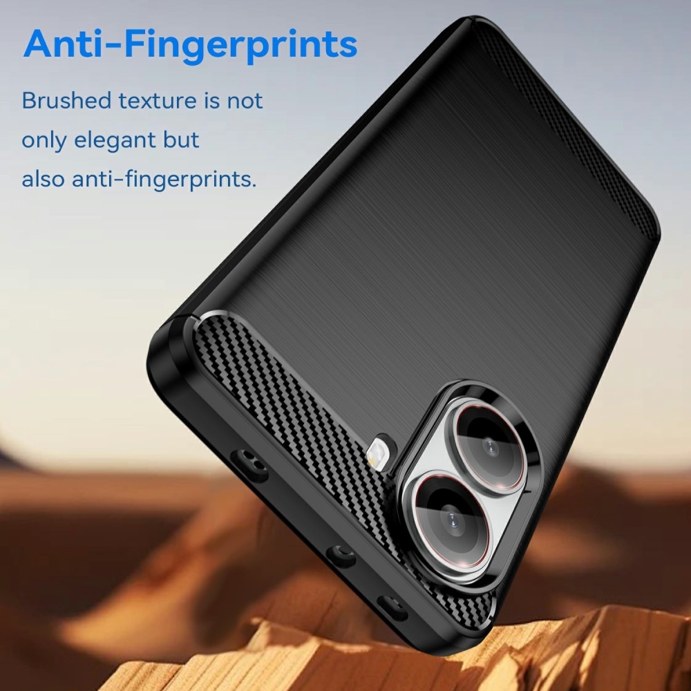 Szénálló gél tok a Xiaomi Poco X7 Pro 5G készülékhez - fekete