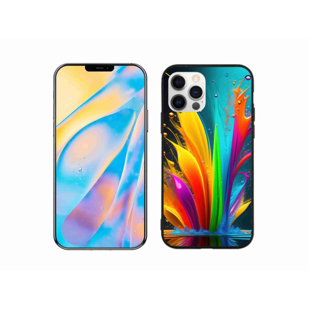 Gél borítás mmCase iPhone 12 Pro készülékhez - absztrakt motívum 1