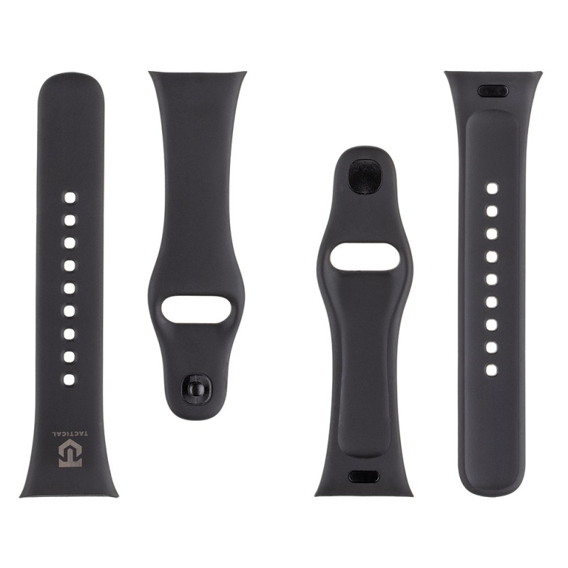 Tactical 844 Szilikon szíj a Redmi Watch 3 órához Fekete
