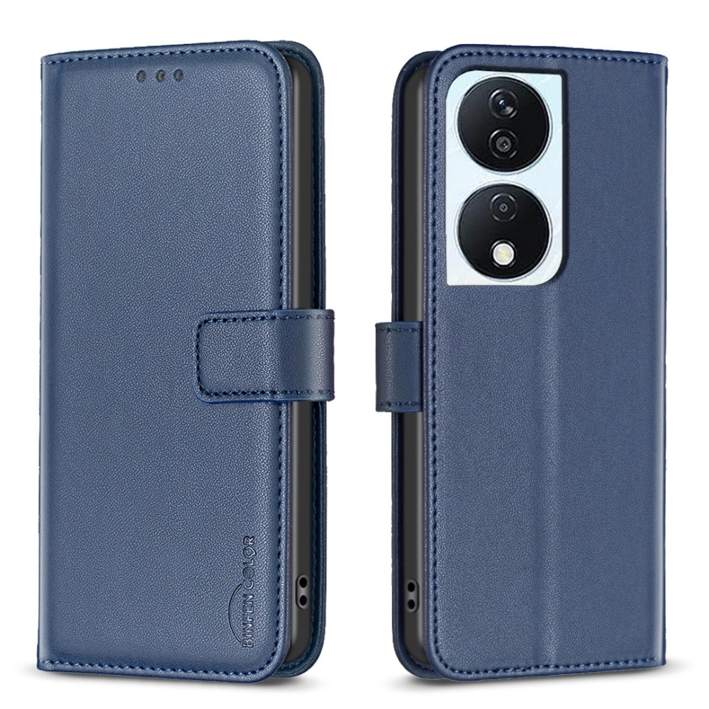BNF könyvtáska Honor X7b/Honor 90 Smart készülékhez - kék