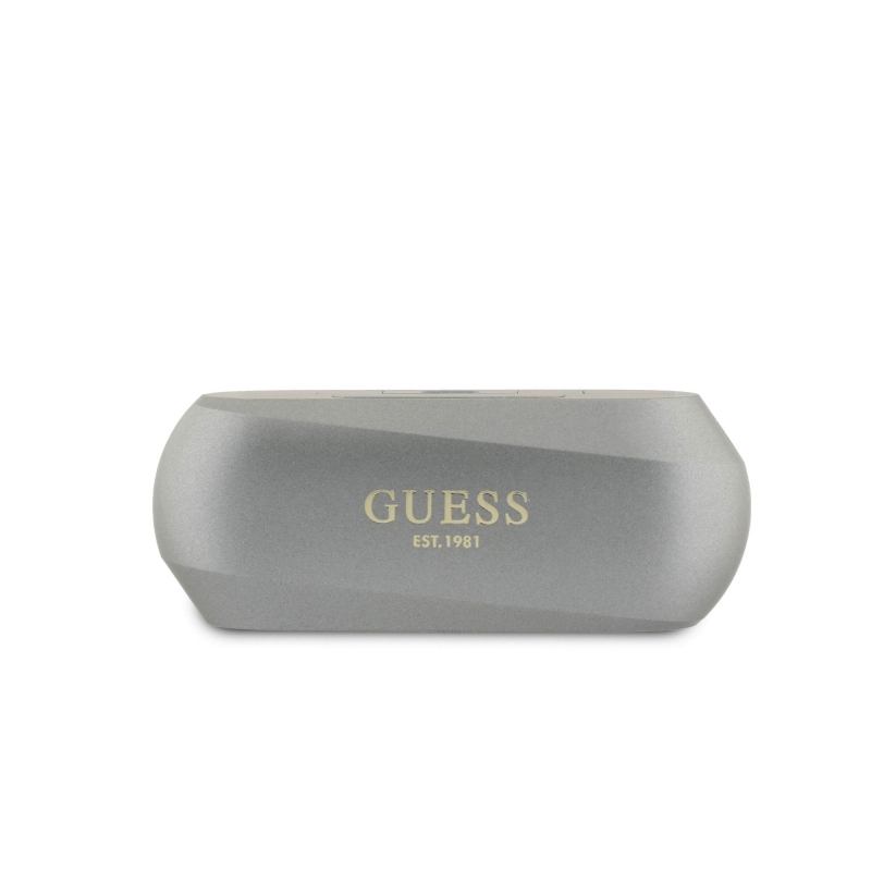 Guess hosszúkás fém ENC TWS vezeték nélküli fejhallgató Taupe