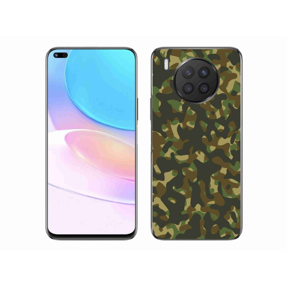Zselés borítás mmCase a Huawei Nova 8i készülékhez - terepszínű minta 1