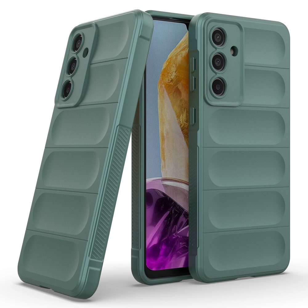 Rugg tartós zselés tok Samsung Galaxy M55 5G - zöld