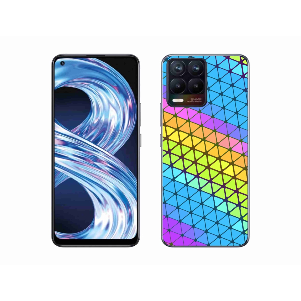 Gél borítás mmCase a Realme 8 Pro számára - absztrakt motívum 16