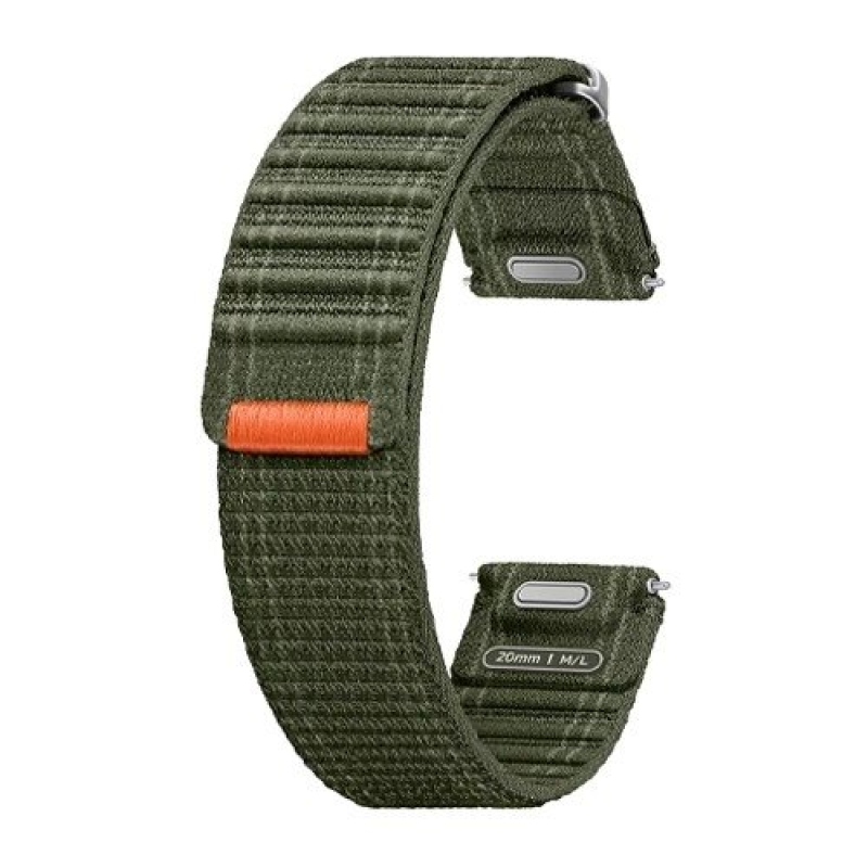 ET-SVL31LK Samsung Galaxy Watch 4/5/6/7 textil szíj 20mm M/L zöld