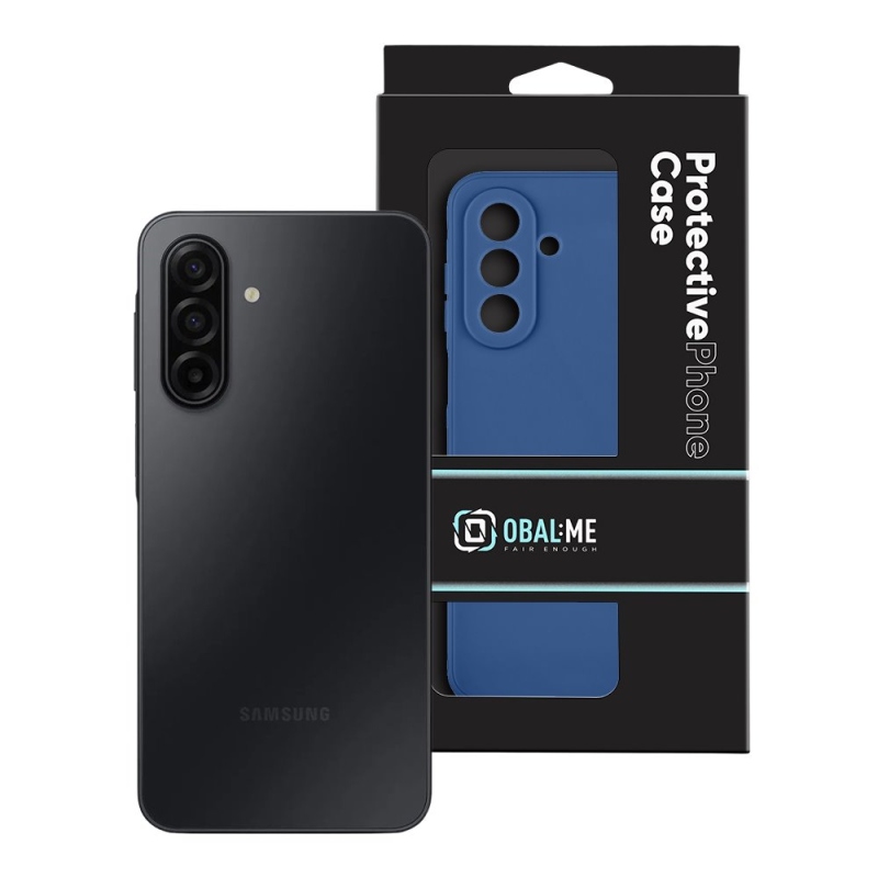 Borító:ME matt TPU borító Samsung Galaxy A17 4G/5G sötétkékhez