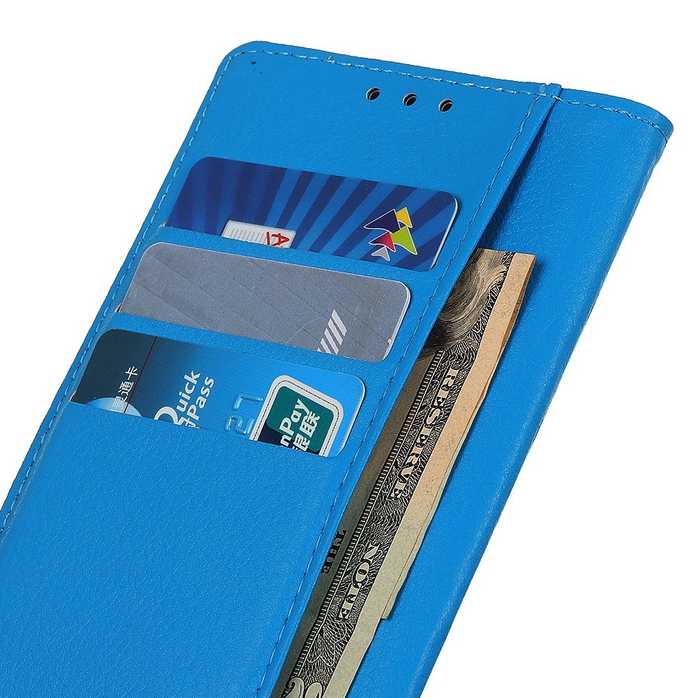Litchie könyvtáska Huawei Nova 11i készülékhez - kék