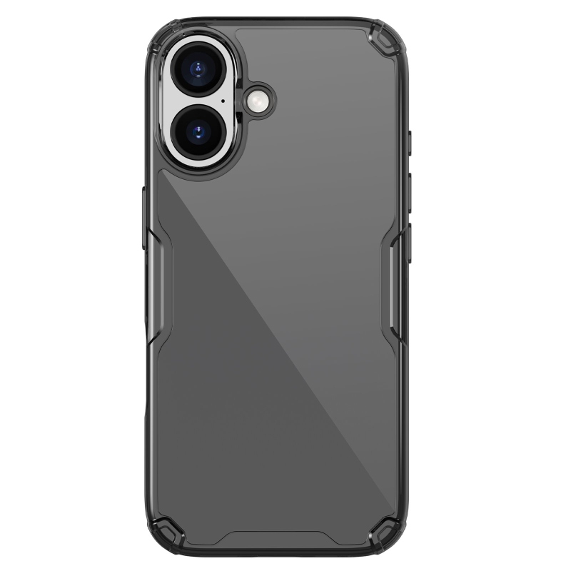 Nillkin Nature TPU PRO borító Apple iPhone 17 átlátszó fekete