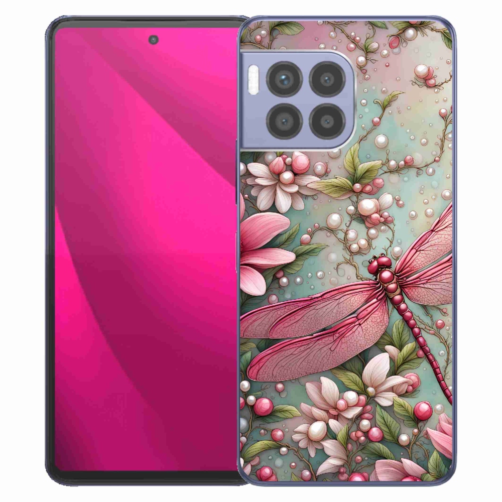 Zselés borítás mmCase a T-Mobile T Phone 2 Pro készülékhez - szitakötő