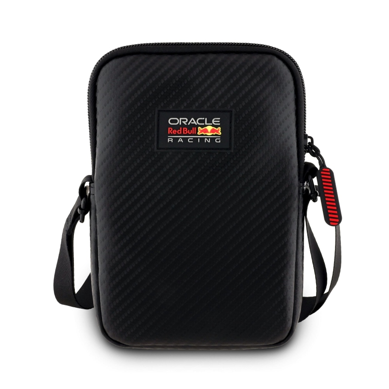Red Bull PU Carbon táska mérete. M Fekete