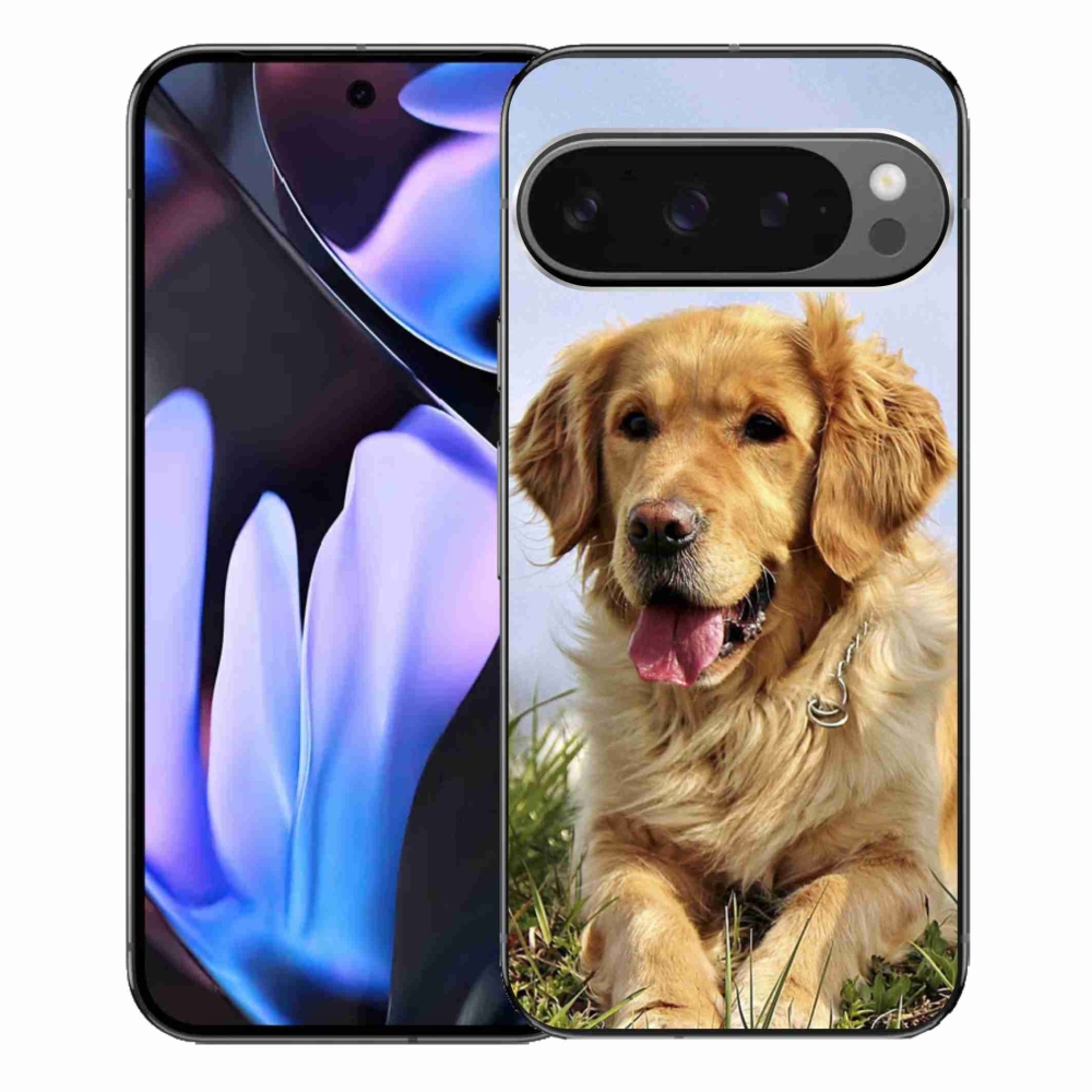 Gél tok mmCase a Google Pixel 9 Pro XL-hez - arany retriever