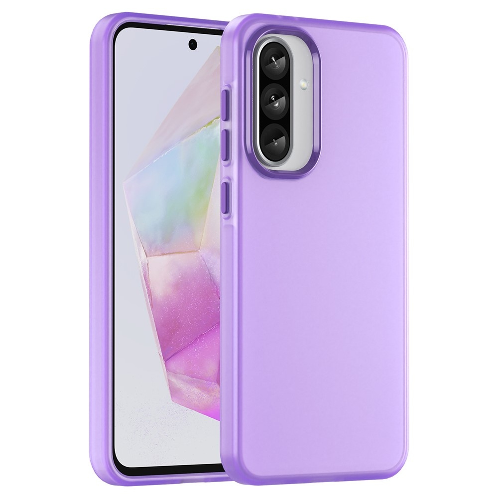 Candys matt zselés tok Samsung Galaxy A36 5G/A56 5G - lila