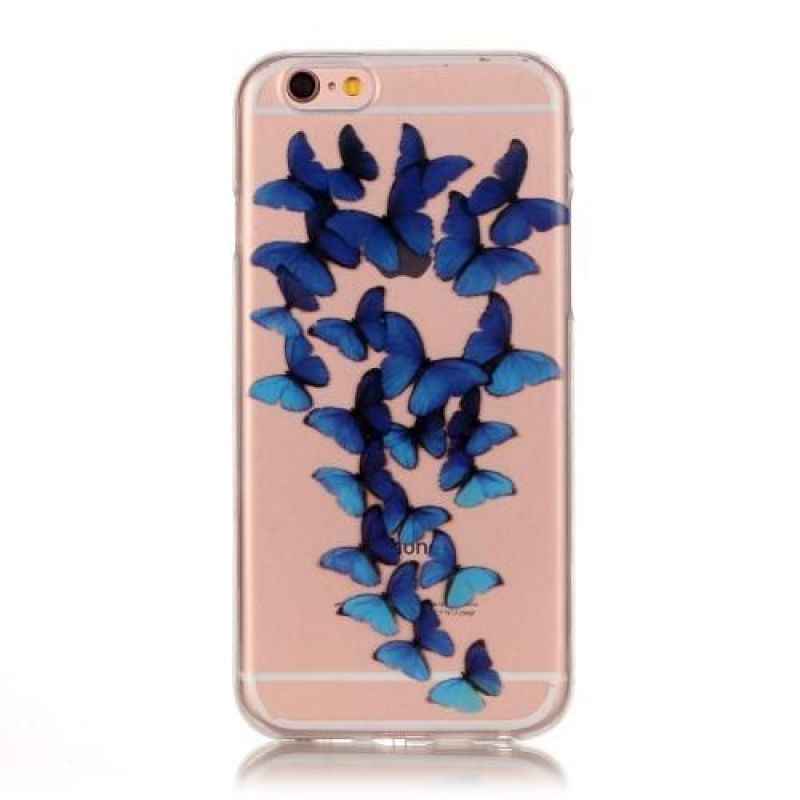 Szerencsés zselés tok iPhone 6 és iPhone 6s készülékhez - pillangók