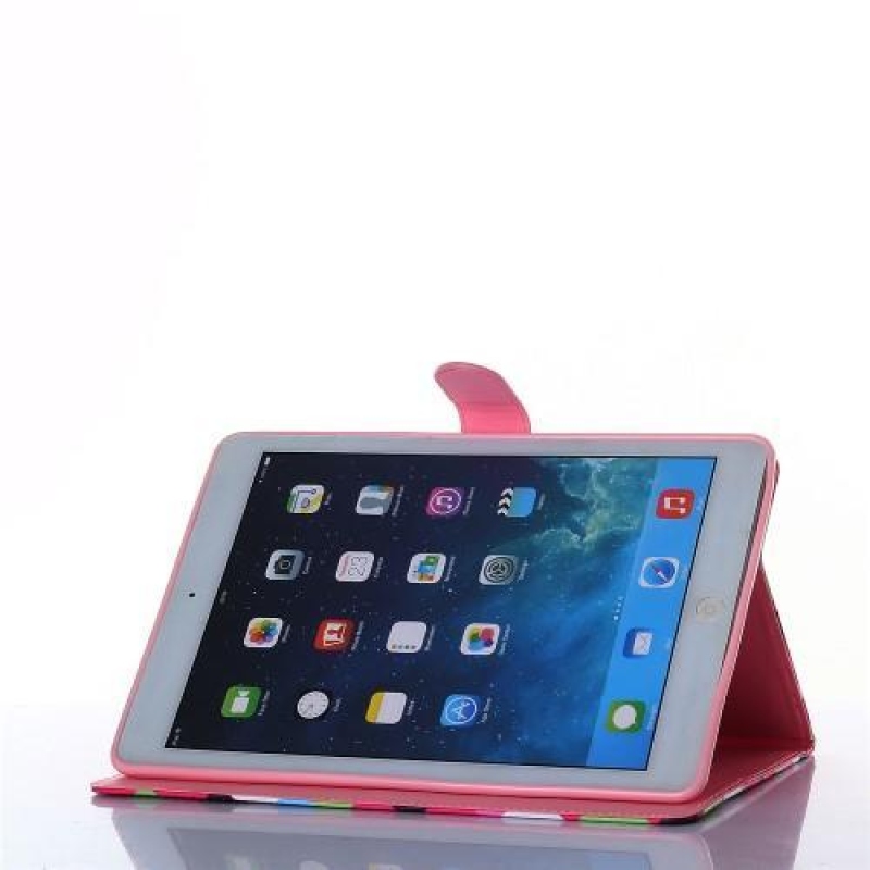 Szerencsés pénztárca tok iPad Air tablethez - bagoly család