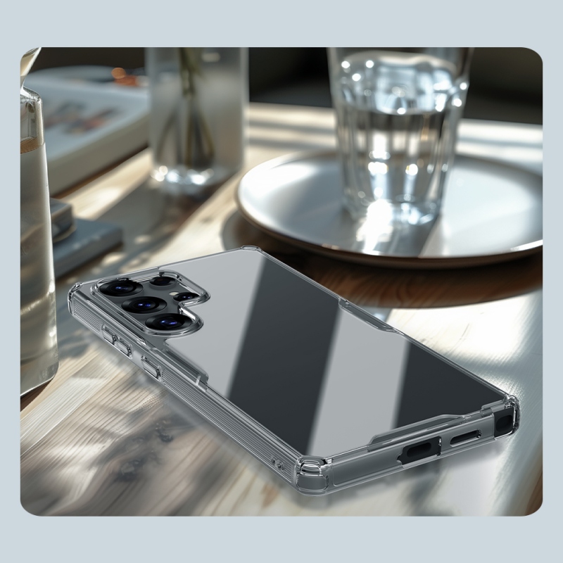 Nillkin Nature TPU PRO Cover for Samsung Galaxy S25 Ultra átlátszó borítás