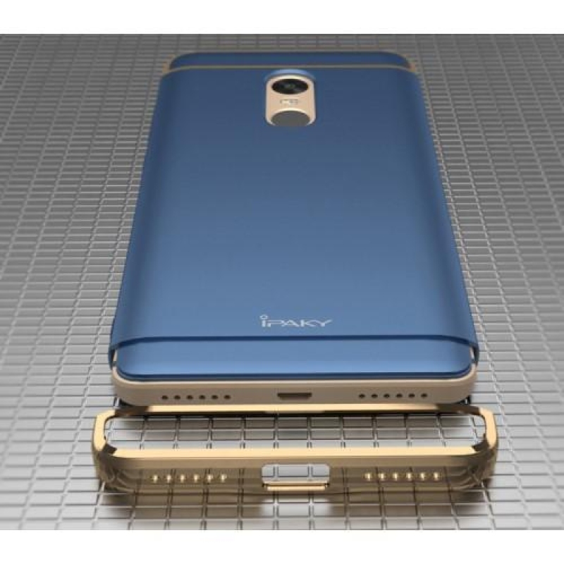 Luxus 3in1 mobiltelefon tok Xiaomi Redmi Note 4X - fekete