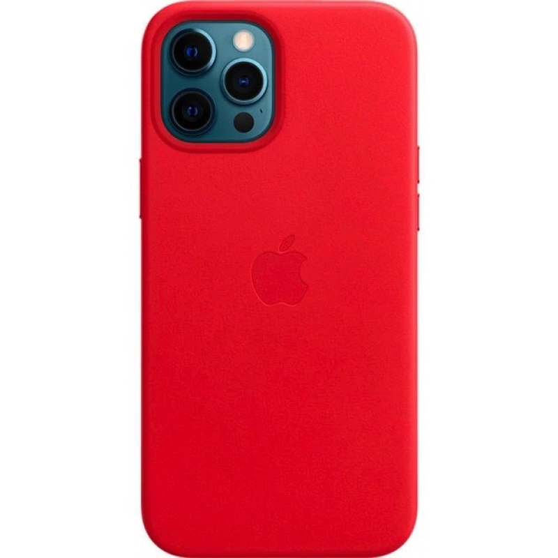 MHKJ3ZA/A Apple bőrborítás, beleértve a. Magsafe iPhone 12 Pro Max készülékhez Skarlátvörös
