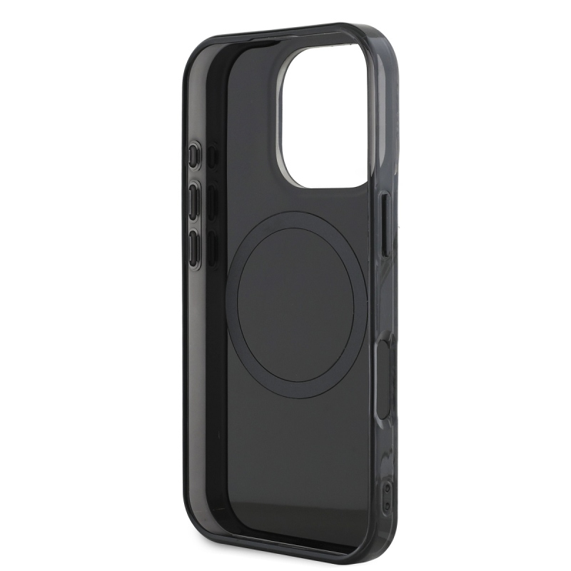 AMG Rhombs MagSafe hátlap az iPhone 16 Pro Max készülékhez Fekete/Piros