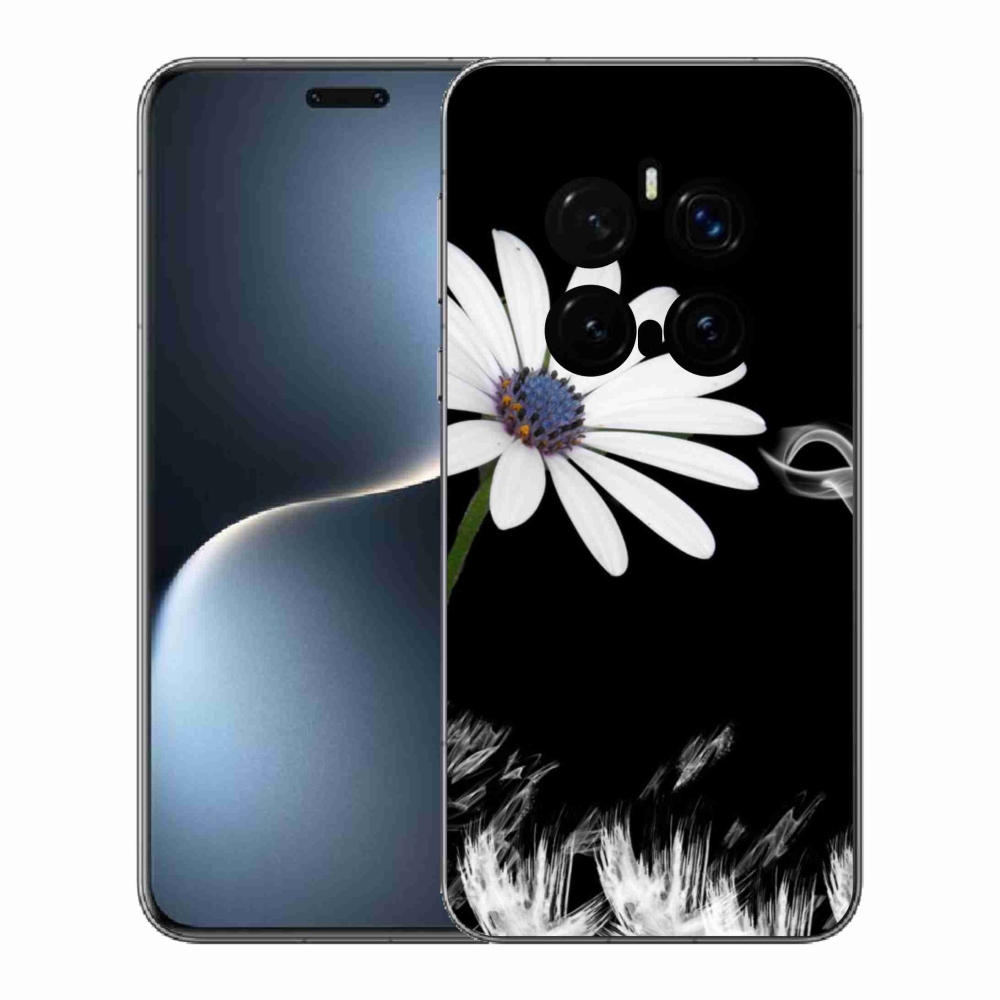 Zselés borítás mmCase a Honor Magic 7 Pro 5G készülékhez - fehér virág