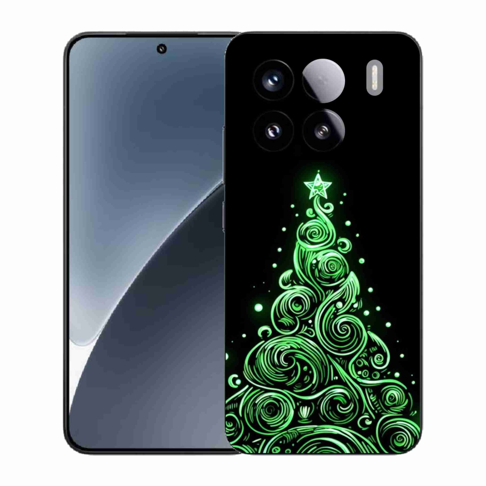 Gél borító mmCase a Xiaomi 15 - neon karácsonyfa 3