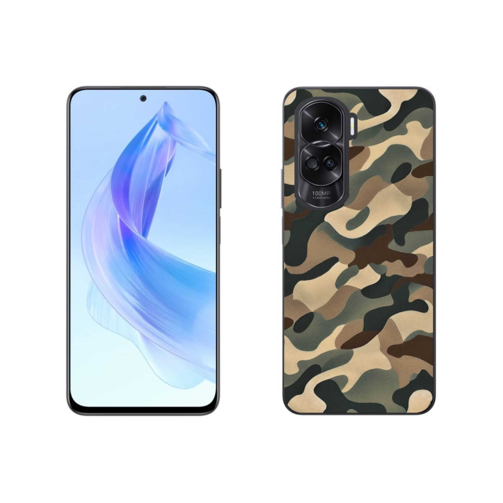 Zselés borítás mmCase a Honor 90 Lite készülékhez - terepszínű minta 11