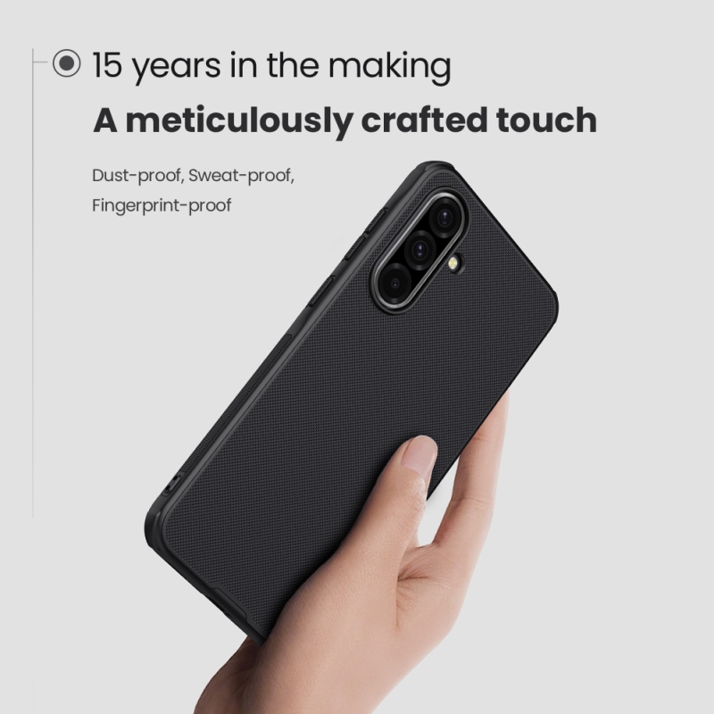 Nillkin Super Frosted PRO hátlap Samsung Galaxy A36 5G Sötétzöld