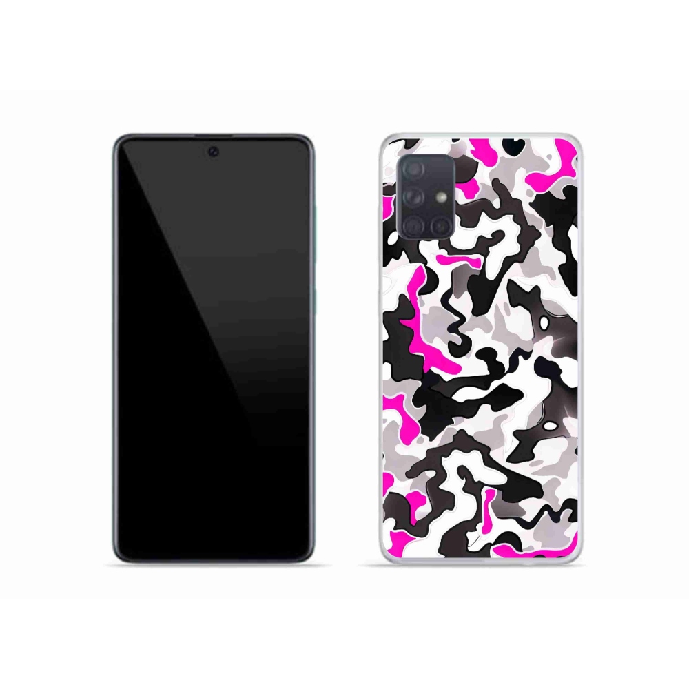Gél védőhuzat mmCase Samsung Galaxy A51 - terepszínű mintázat 5