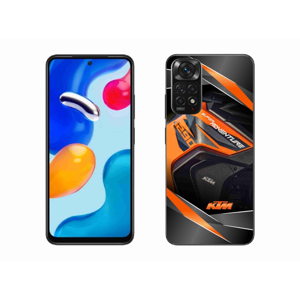 Gél borítás mmCase for Xiaomi Redmi Note 11 4G - motorbike ktm