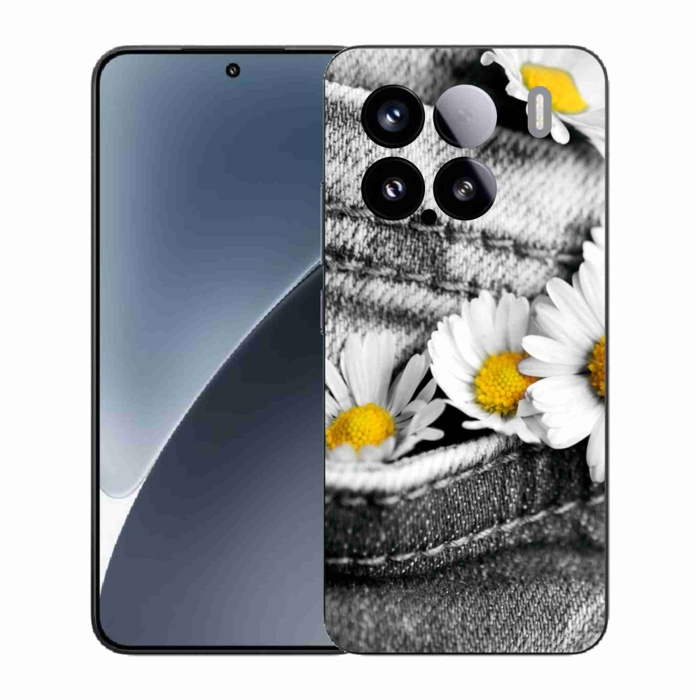 Gél borítás mmCase a Xiaomi 15-öshöz - százszorszépek