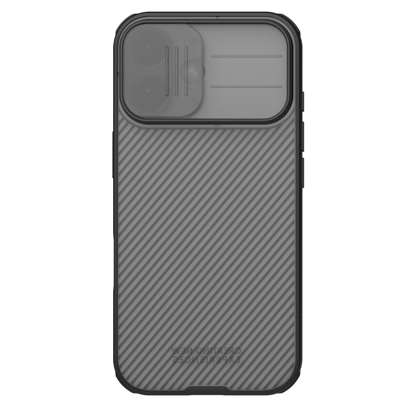 Nillkin CamShield PRO hátlap az Apple iPhone 17 készülékhez Átlátszó Fekete