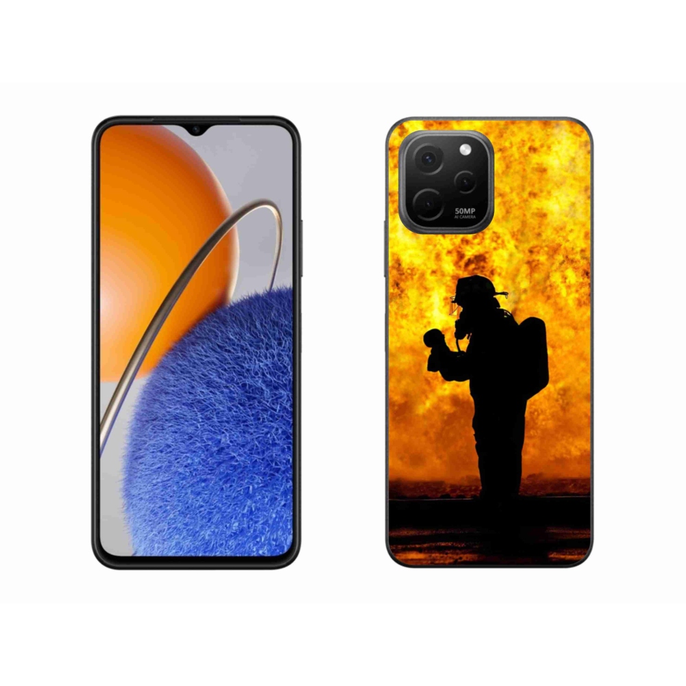 Gél borítás mmCase a Huawei Nova Y61 készülékhez - tűzoltó