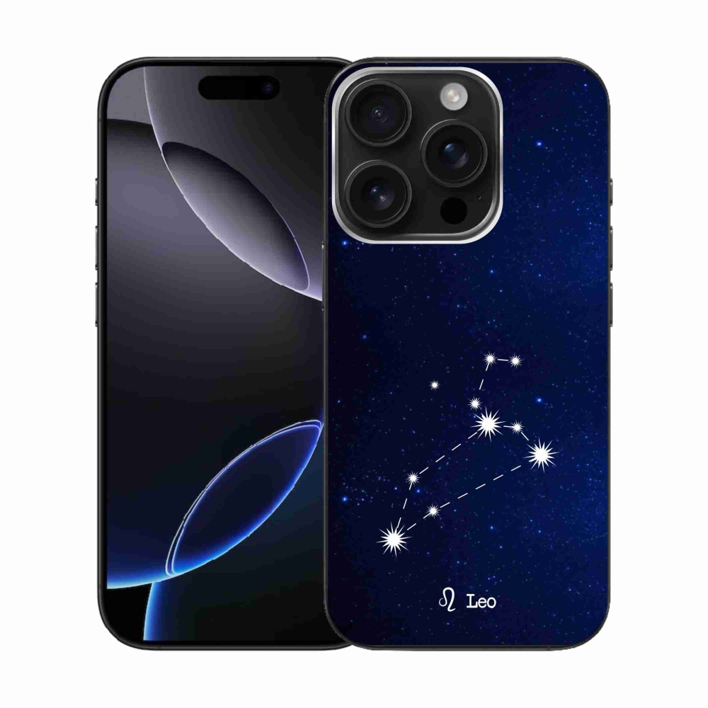 Zselés borítás mmCase iPhone 16 Pro készülékhez - Oroszlán csillagkép