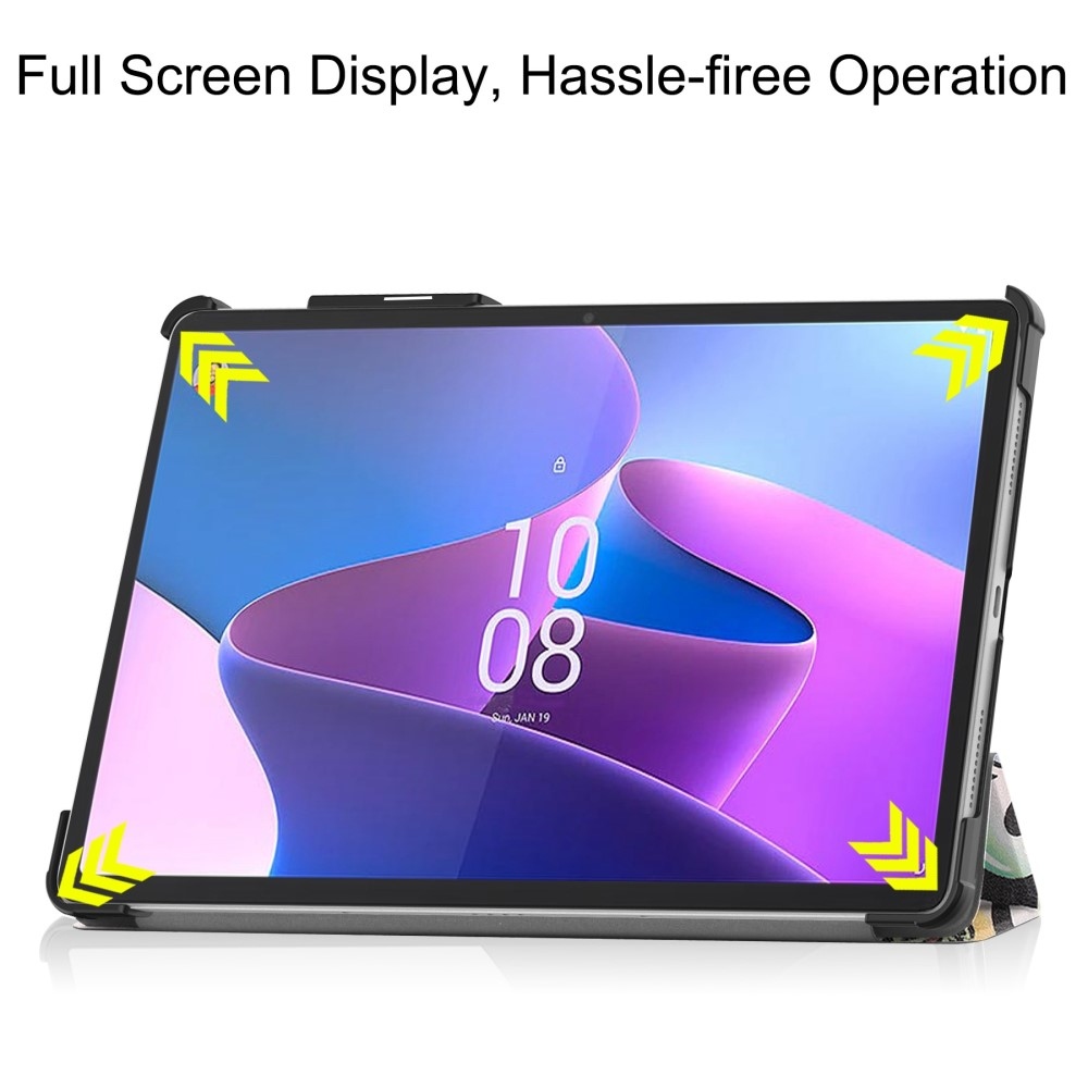 Nyomtatás intelligens záró tok Lenovo Tab P11 Pro (2.Gen) - graffiti