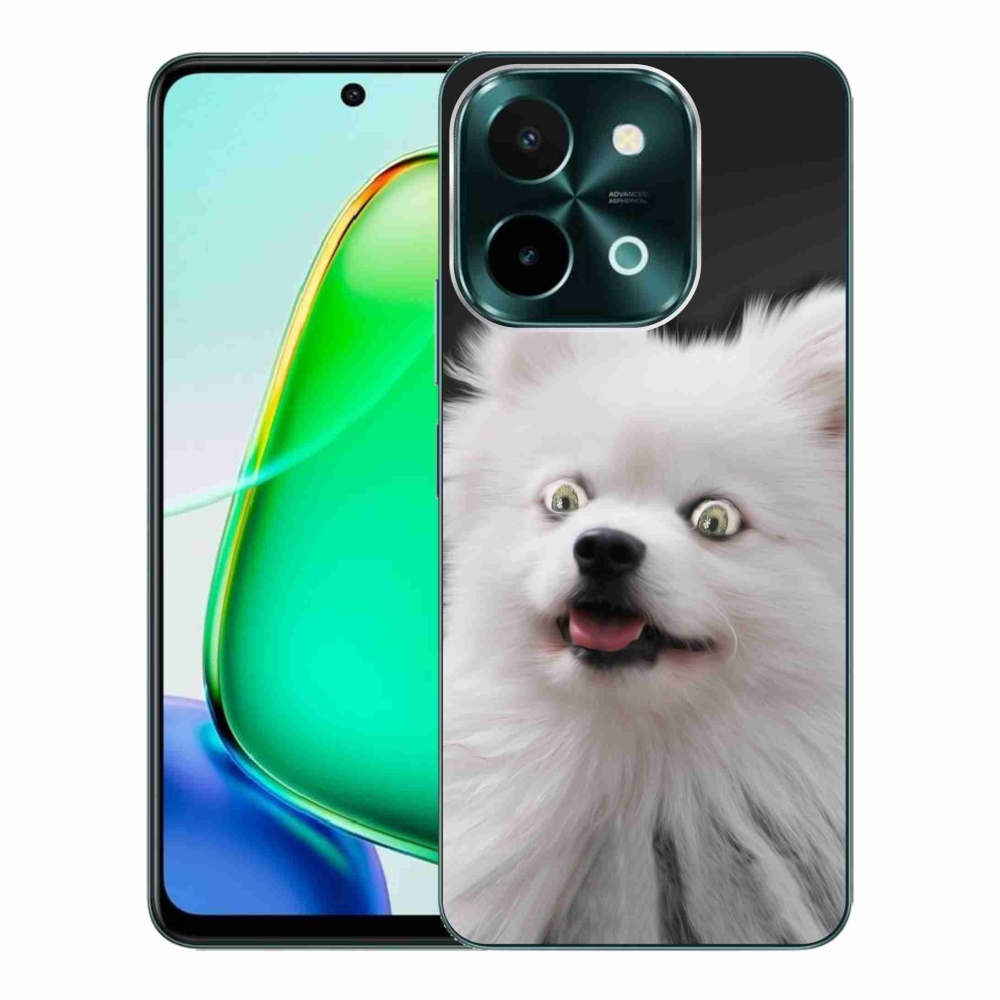 Zselés borítás mmCase a Vivo Y28-hoz - fehér hegyű