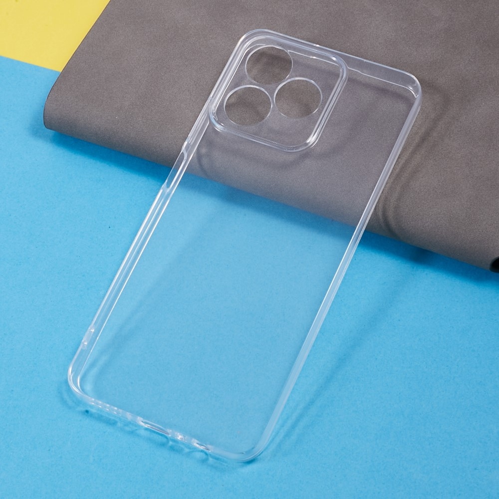 Átlátszó zselés tok a Realme C51/C53 készülékhez - átlátszó