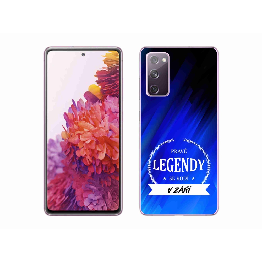 Zselés borítás mmCase Samsung Galaxy S20 FE - Legendák szeptemberi kék háttérrel