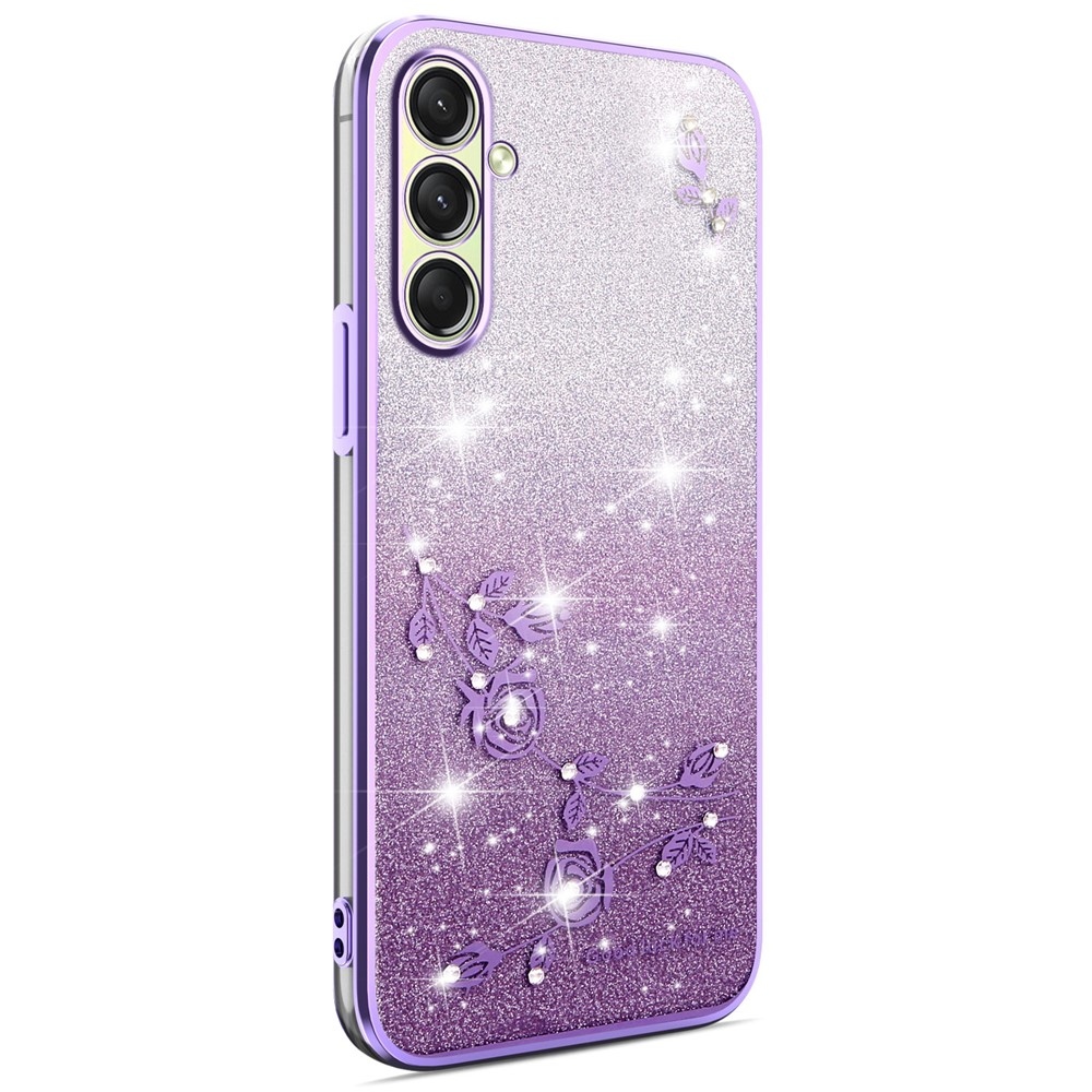 KADEM csillogó zselés tok Samsung Galaxy A17 5G - lila