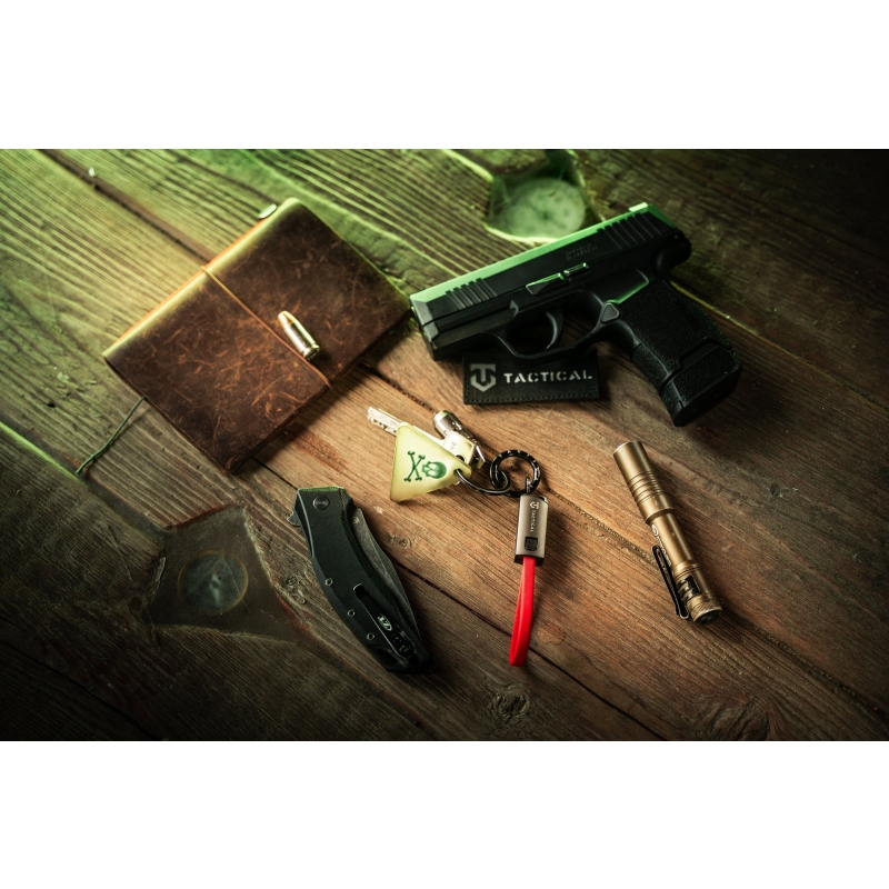 Taktikai OODA hurokkábel USB-C/USB-C piros