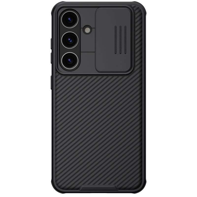 Nillkin CamShield PRO hátlap a Samsung Galaxy S24 készülékhez Fekete