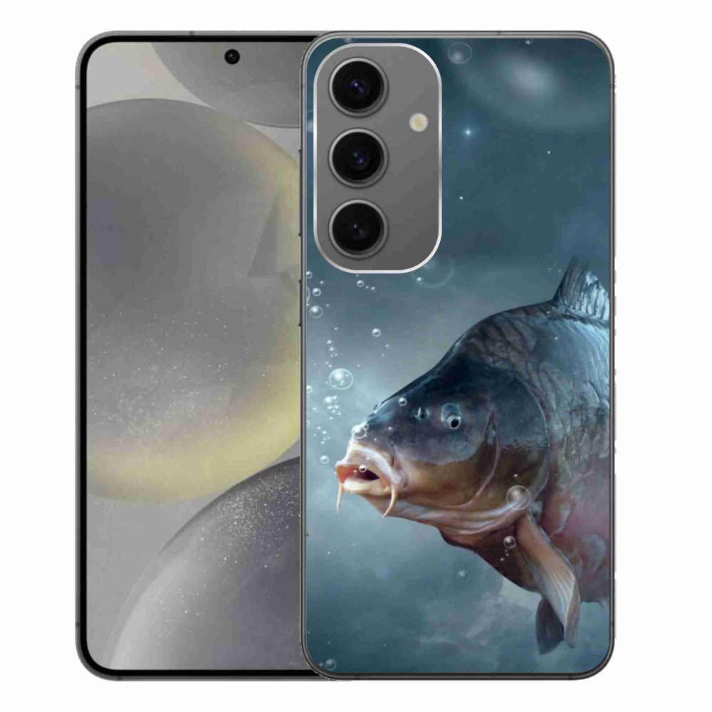 Gél borítás mmCase Samsung Galaxy S24+ - ponty és buborékok
