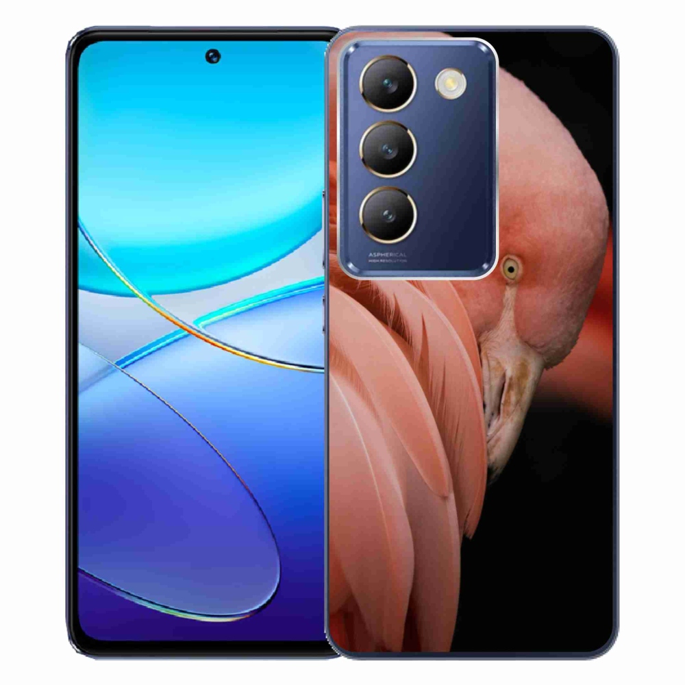 Gél borítás mmCase a Vivo V40 SE 4G/5G készülékhez - flamingó 3