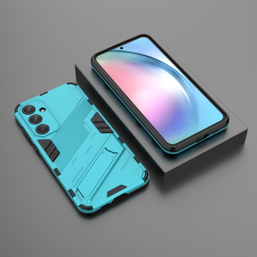 Tartós borítás Samsung Galaxy A55 5G készülékhez - világoskék színben