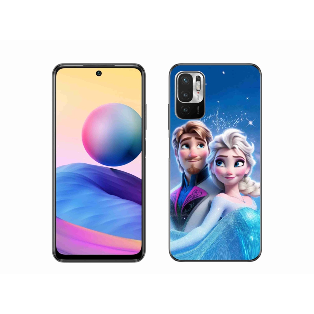 Gél borítás mmCase a Xiaomi Redmi Note 10 5G készülékhez - Ice Kingdom 1